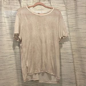 Light pink snake skin free people size L